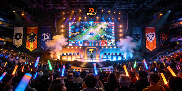 DOTA2国际邀请赛TI现场盛况全景